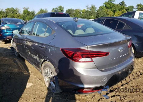 2019 Hyundai Elantra Sel from USA, damaged, VIN 5NPD84LF6KH472727